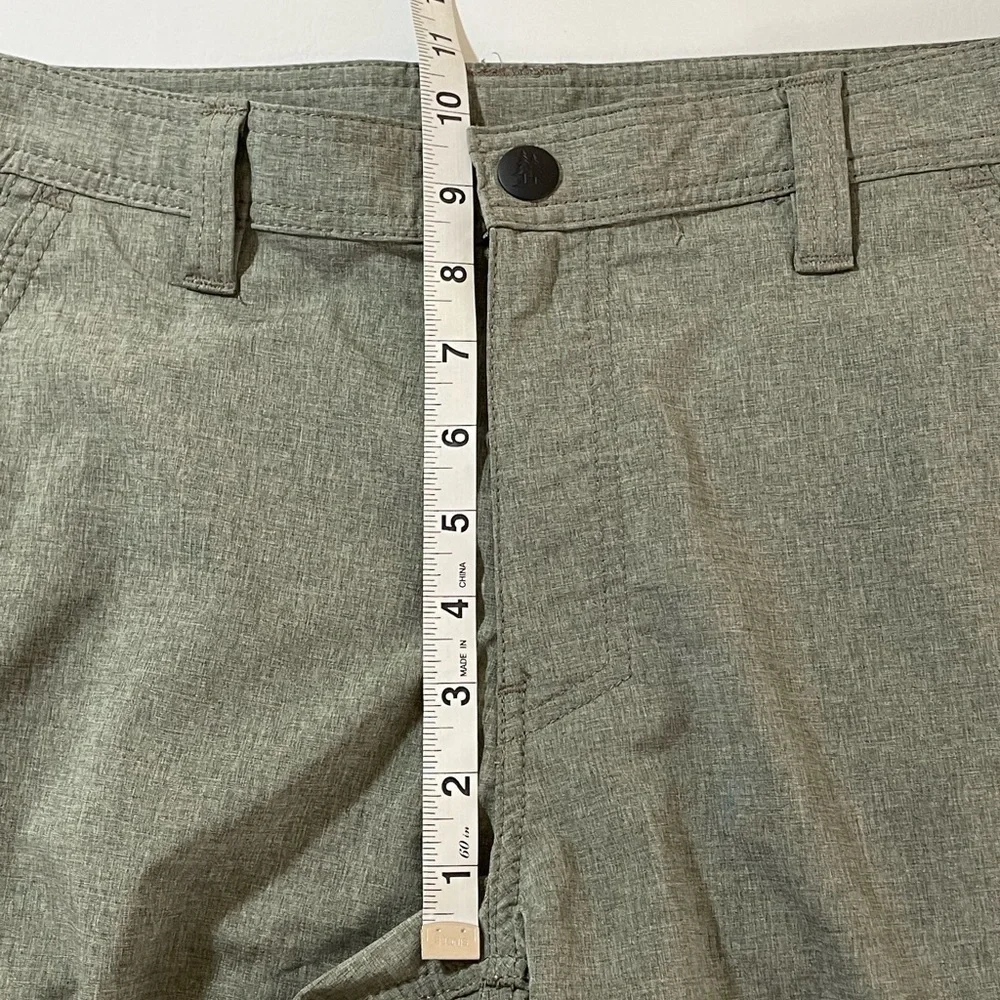G.H. Bass & Co. Activewear Shorts Size 30x10 Mens Poly Blend Hiking/Fishing